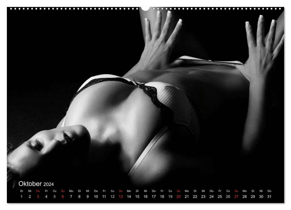 Erotic fingerprint - special skin features (CALVENDO wall calendar 2024) 