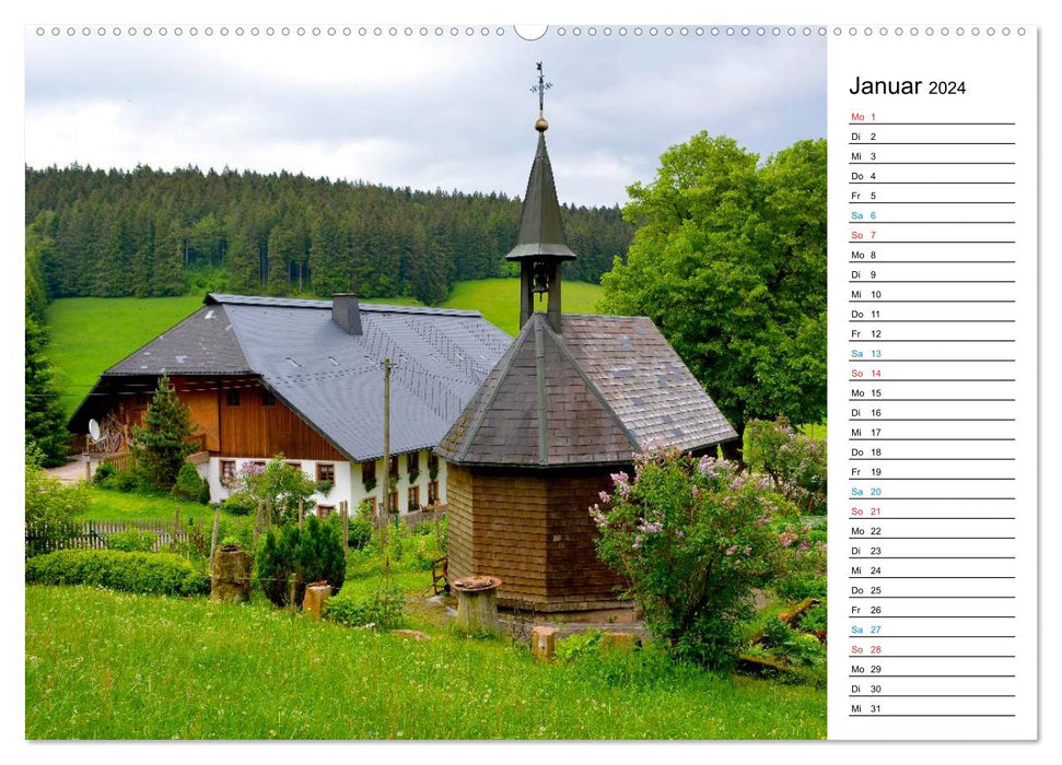 Hochschwarzwald (CALVENDO Wandkalender 2024)