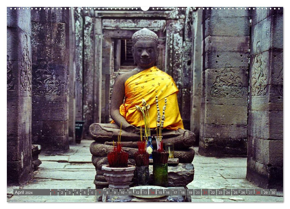 Kambodscha • Angkor Wat (CALVENDO Premium Wandkalender 2024)