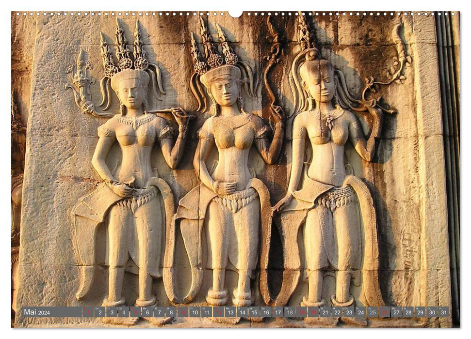 Cambodia • Angkor Wat (CALVENDO Premium Wall Calendar 2024) 