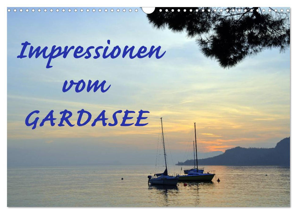 Impressionen vom Gardasee (CALVENDO Wandkalender 2024)