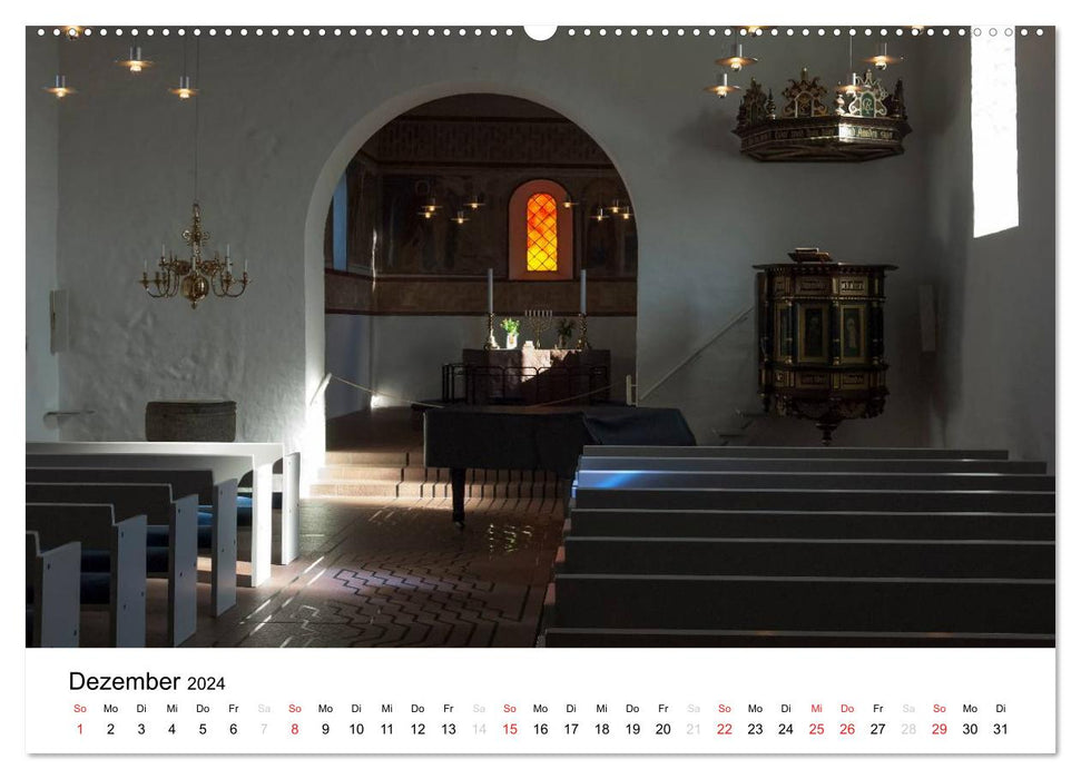 Denmark – Out and about in Jutland 2024 (CALVENDO wall calendar 2024) 