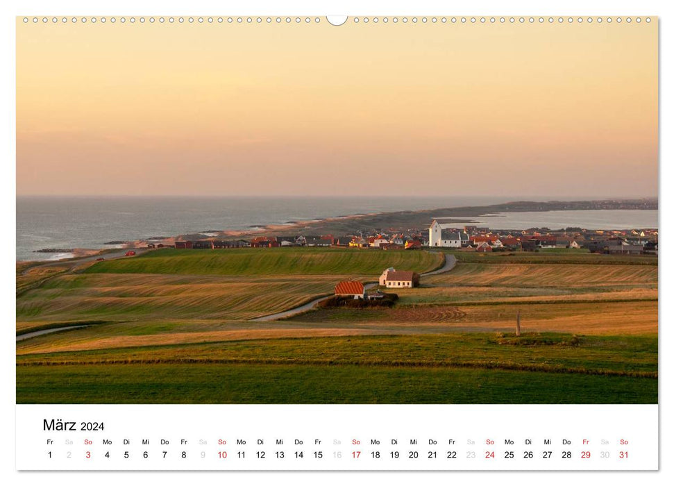 Denmark – Out and about in Jutland 2024 (CALVENDO wall calendar 2024) 