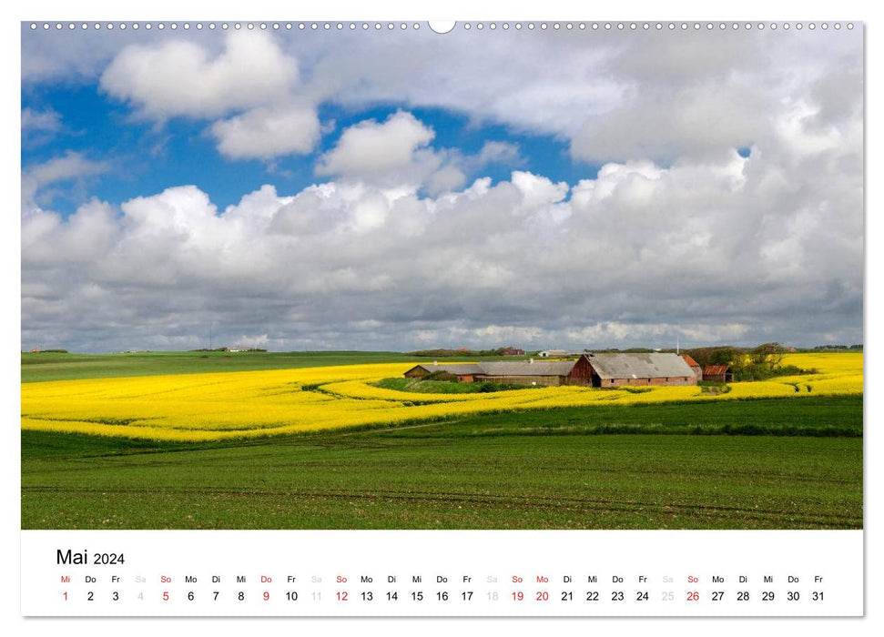 Denmark – Out and about in Jutland 2024 (CALVENDO wall calendar 2024) 