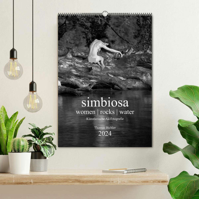 simbiosa ... Artistic Nude Photography 2024 (CALVENDO Wall Calendar 2024) 