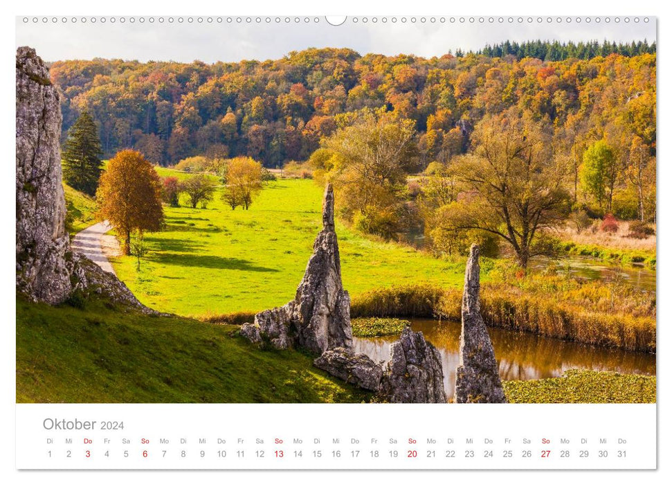 SCHWÄBISCHE ALB W.Dieterich (CALVENDO Wandkalender 2024)