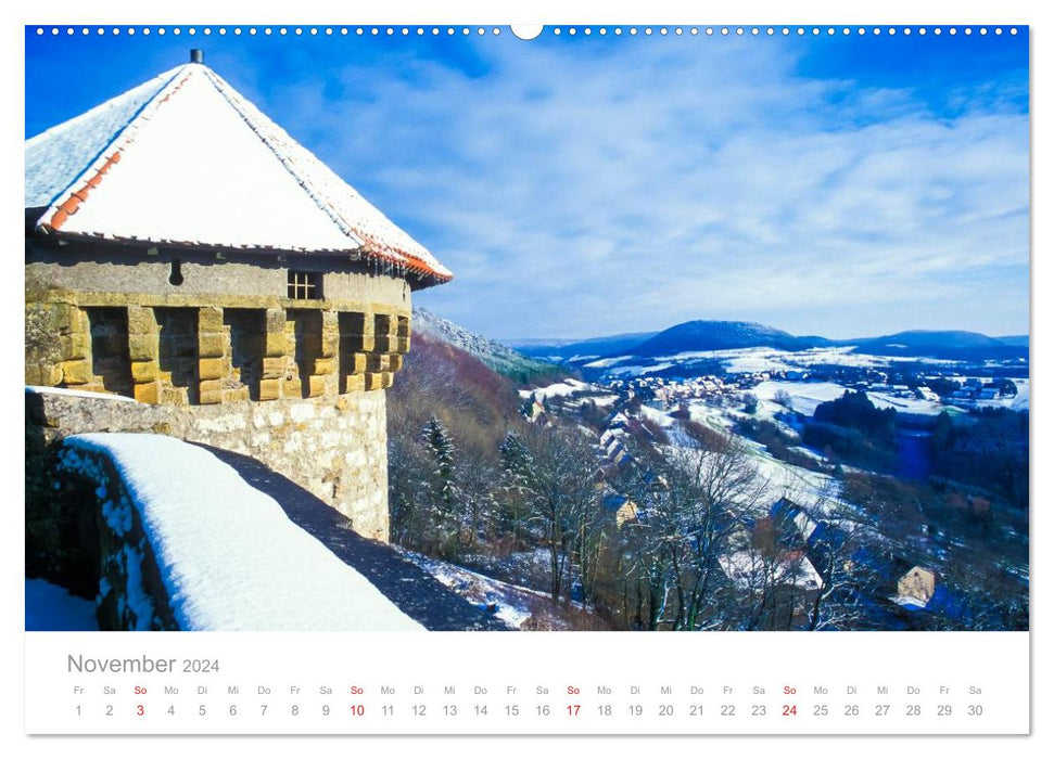 SCHWÄBISCHE ALB W.Dieterich (CALVENDO Wandkalender 2024)