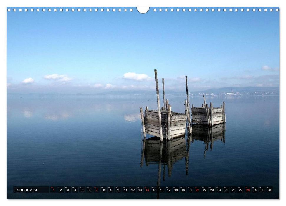 Zauberhafter Bodensee (CALVENDO Wandkalender 2024)
