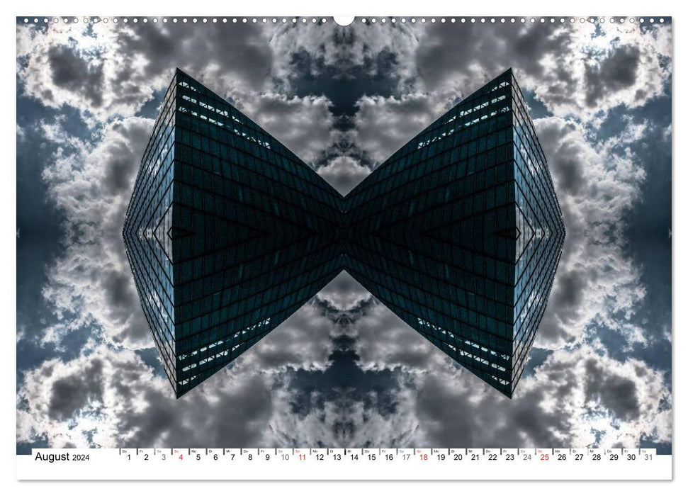 Reflections of Architecture 2024 (CALVENDO Wall Calendar 2024) 