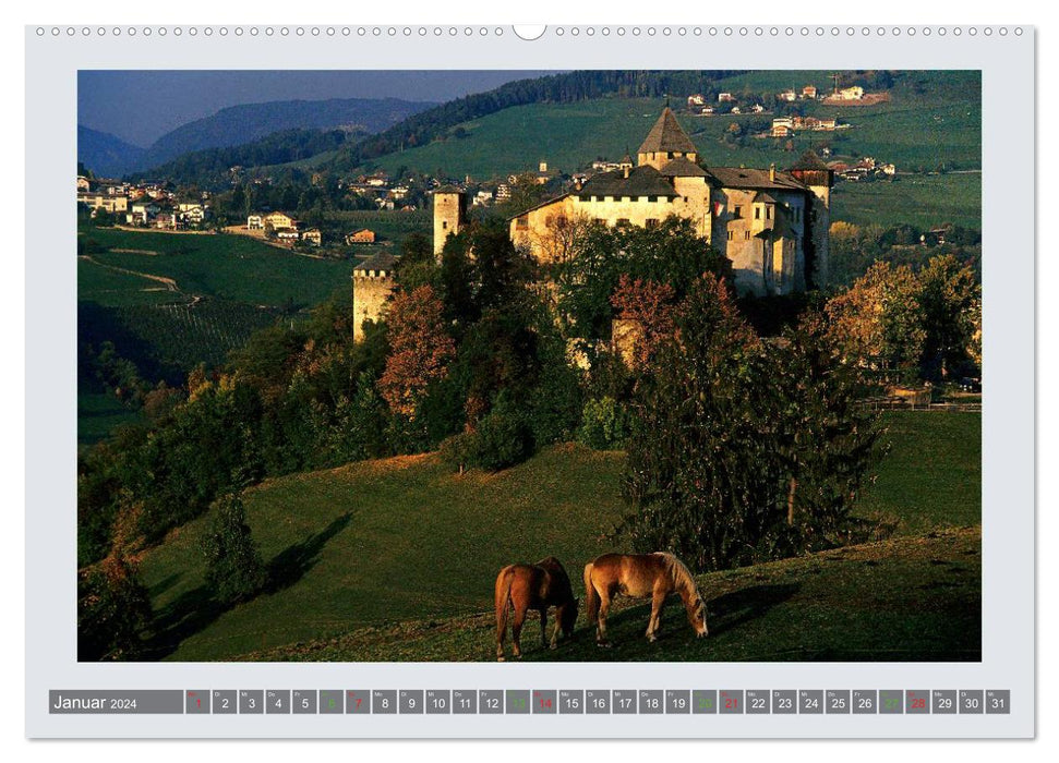 Wunder aus Fels - Die Dolomiten II (CALVENDO Premium Wandkalender 2024)