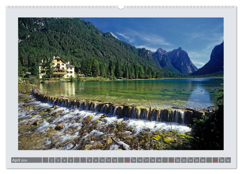 Wunder aus Fels - Die Dolomiten II (CALVENDO Premium Wandkalender 2024)