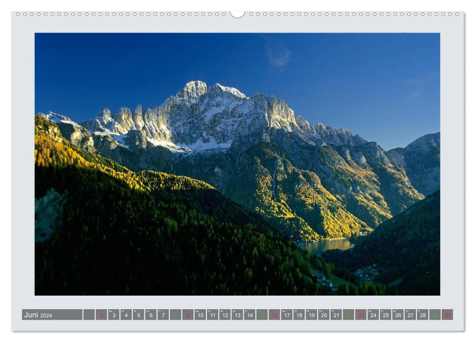 Wonders made of rock - The Dolomites II (CALVENDO Premium Wall Calendar 2024) 