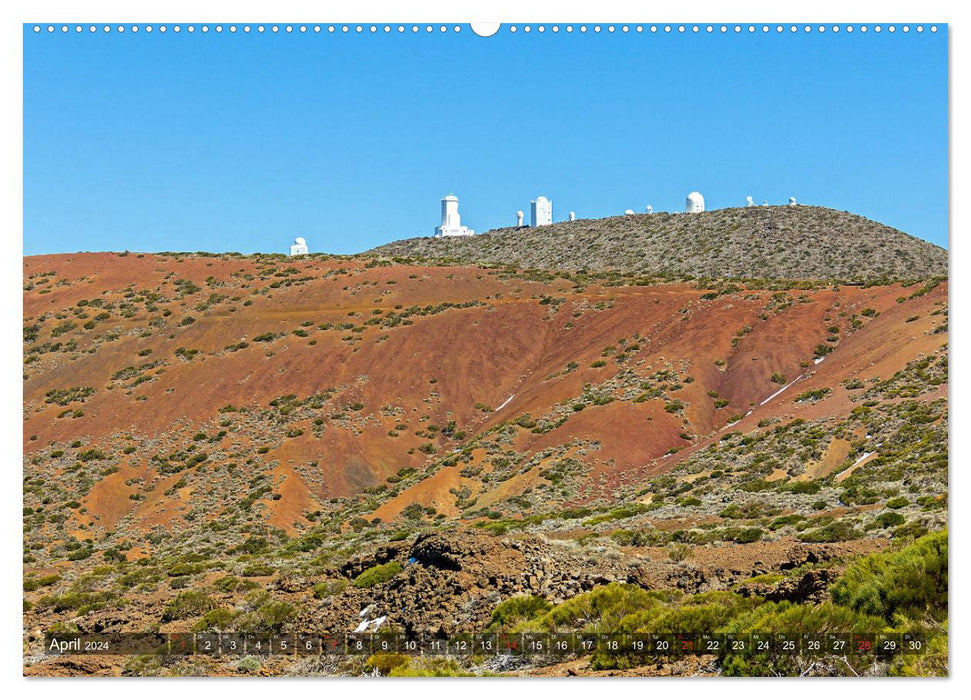 Volcanic island in the Atlantic, Tenerife (CALVENDO Premium Wall Calendar 2024) 