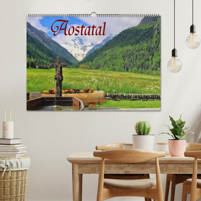 Aostatal (CALVENDO Wandkalender 2024)