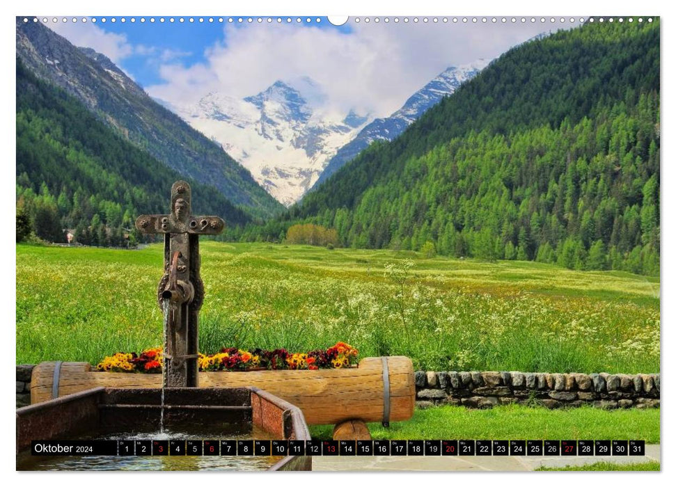 Aosta Valley (CALVENDO wall calendar 2024) 