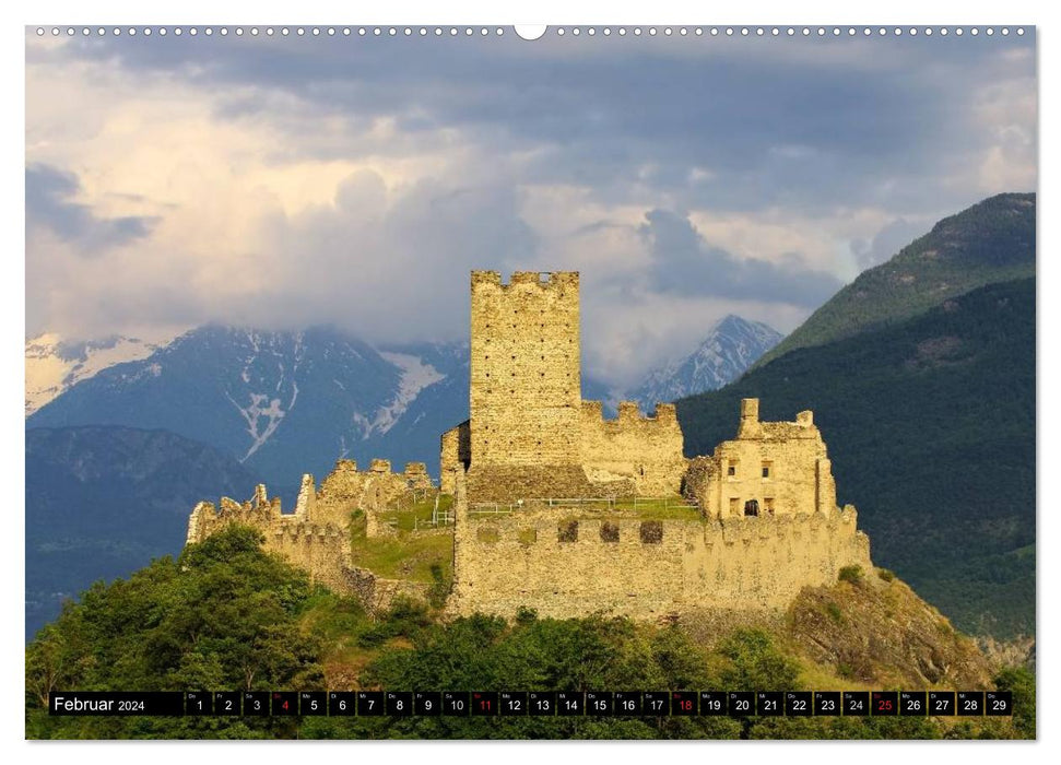 Aosta Valley (CALVENDO wall calendar 2024) 