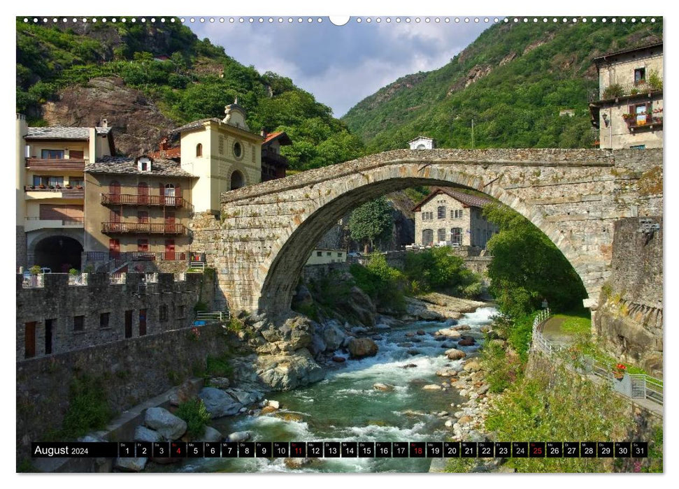 Aosta Valley (CALVENDO wall calendar 2024) 