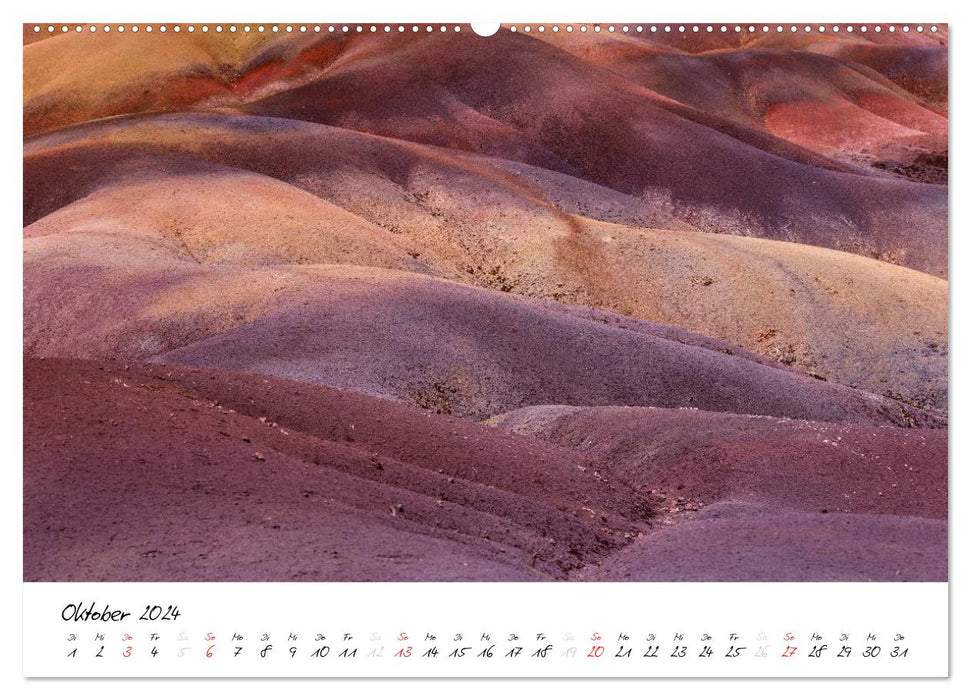 Mauritius - Insel zum Durchatmen (CALVENDO Wandkalender 2024)