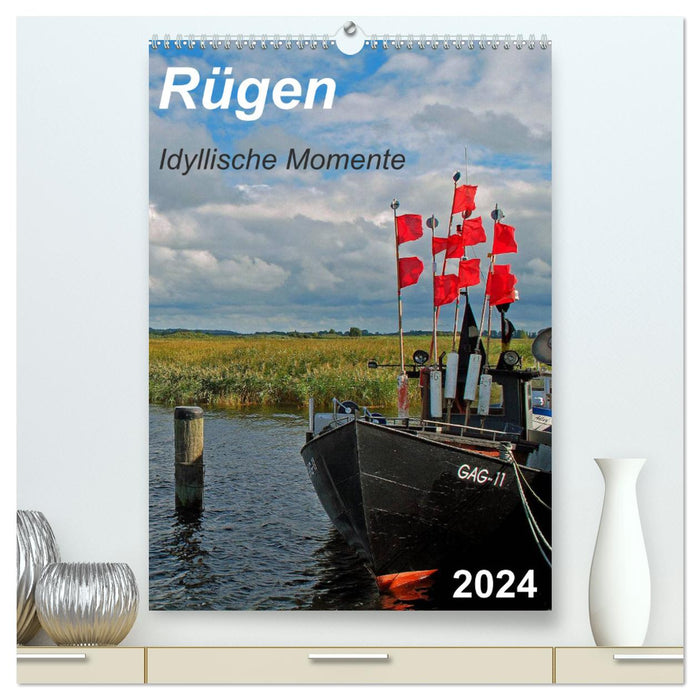 Rügen-Moments idylliques (Calendrier mural CALVENDO Premium 2024) 