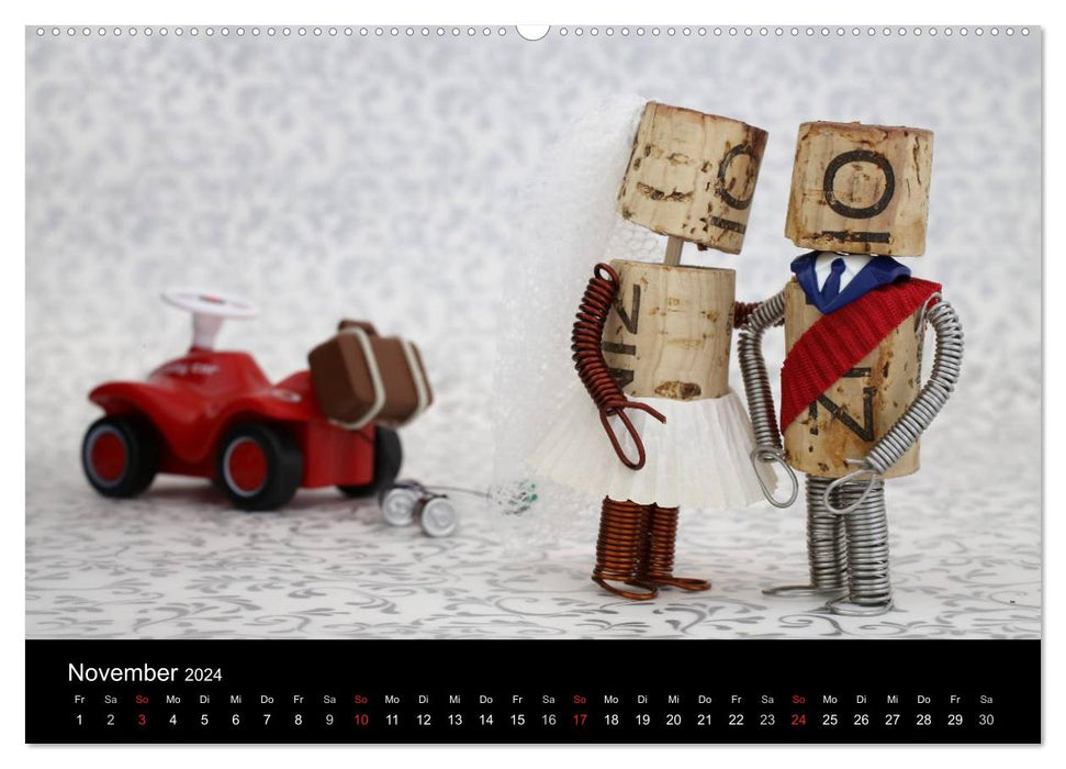 Cork Love (CALVENDO Wall Calendar 2024) 