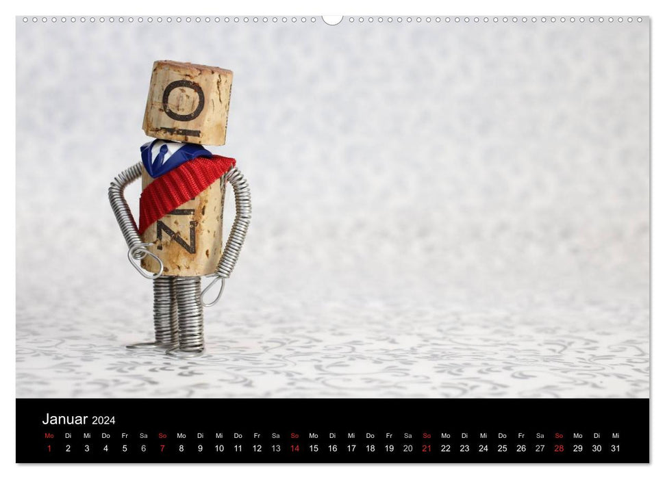 Cork Love (CALVENDO Wall Calendar 2024) 