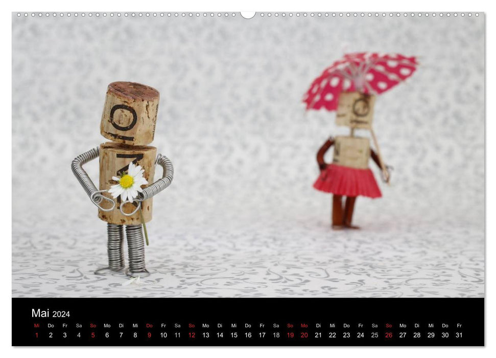 Cork Love (CALVENDO Wall Calendar 2024) 