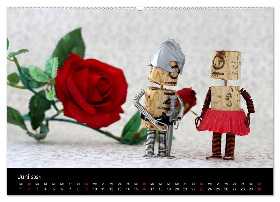 Cork Love (CALVENDO Wall Calendar 2024) 