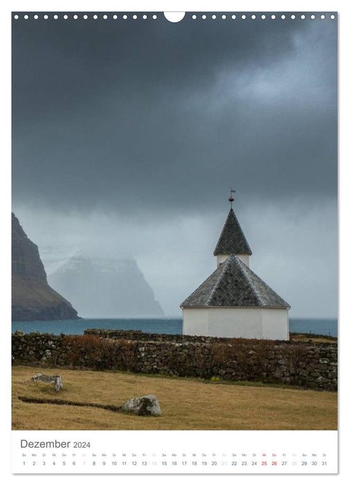 Føroyar - Faroe Islands - Faroe Islands (CALVENDO wall calendar 2024) 
