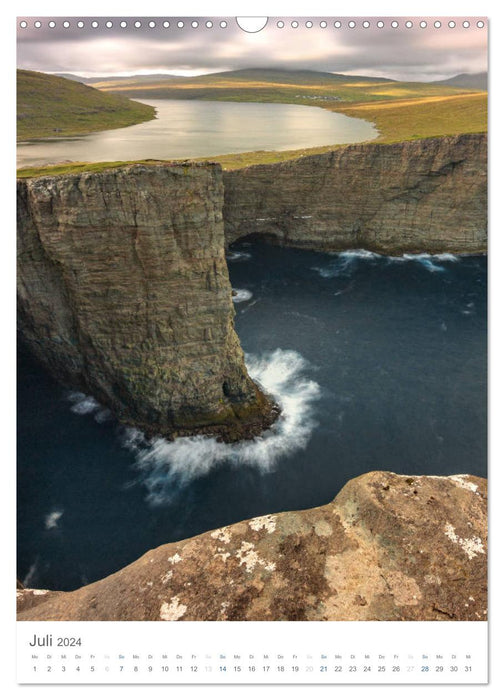 Føroyar - Faroe Islands - Faroe Islands (CALVENDO wall calendar 2024) 