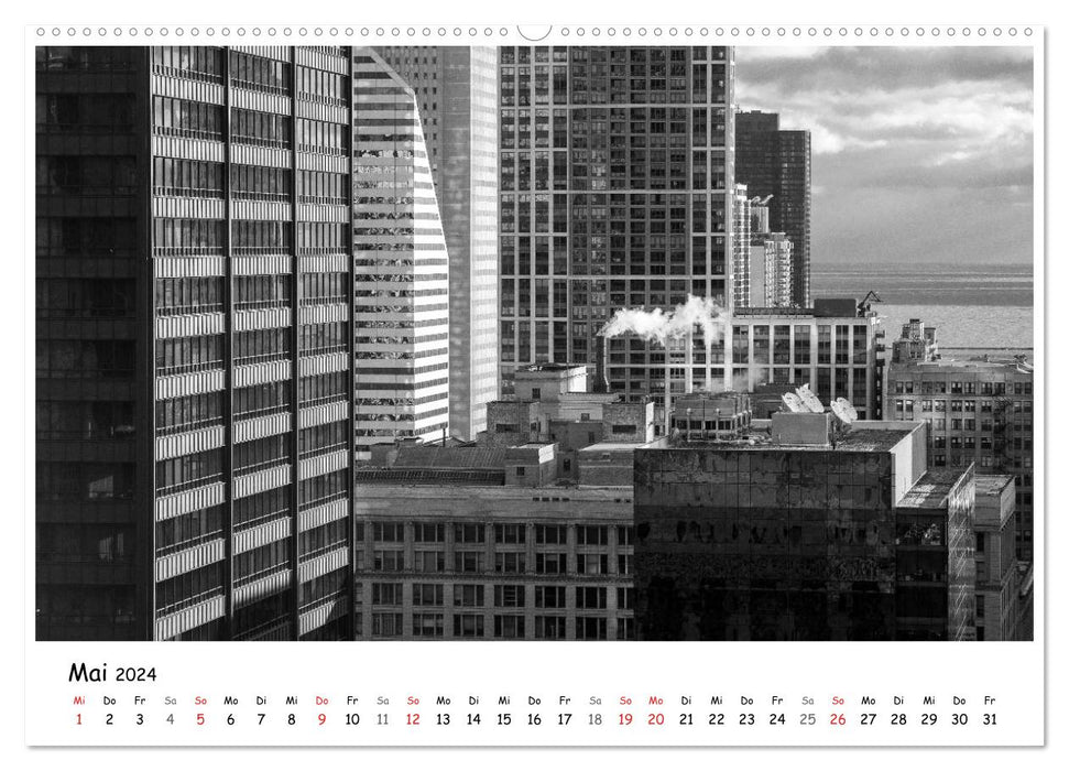 Chicago 2024 (Calvendo Premium Calendrier mural 2024) 