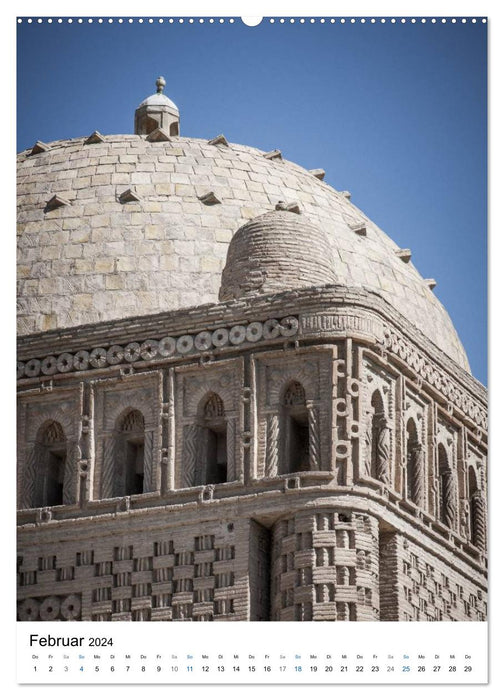 Uzbekistan - Fascinating architecture along the Silk Road (CALVENDO Premium Wall Calendar 2024) 