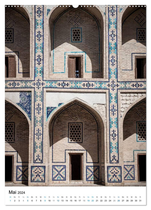 Usbekistan - Faszinierende Architektur entlang der Seidenstraße (CALVENDO Premium Wandkalender 2024)