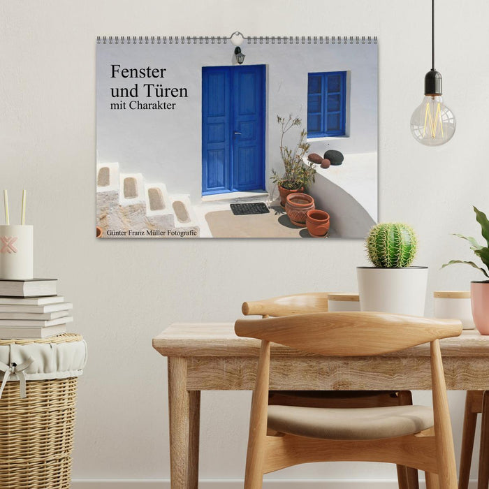 Windows and doors with character (CALVENDO wall calendar 2024) 