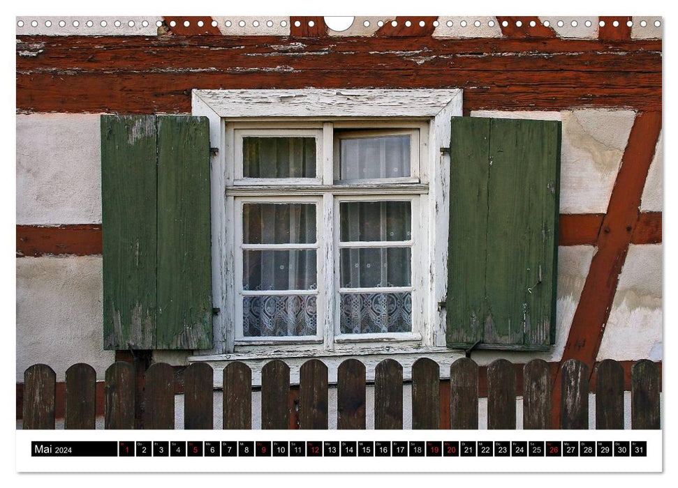 Windows and doors with character (CALVENDO wall calendar 2024) 