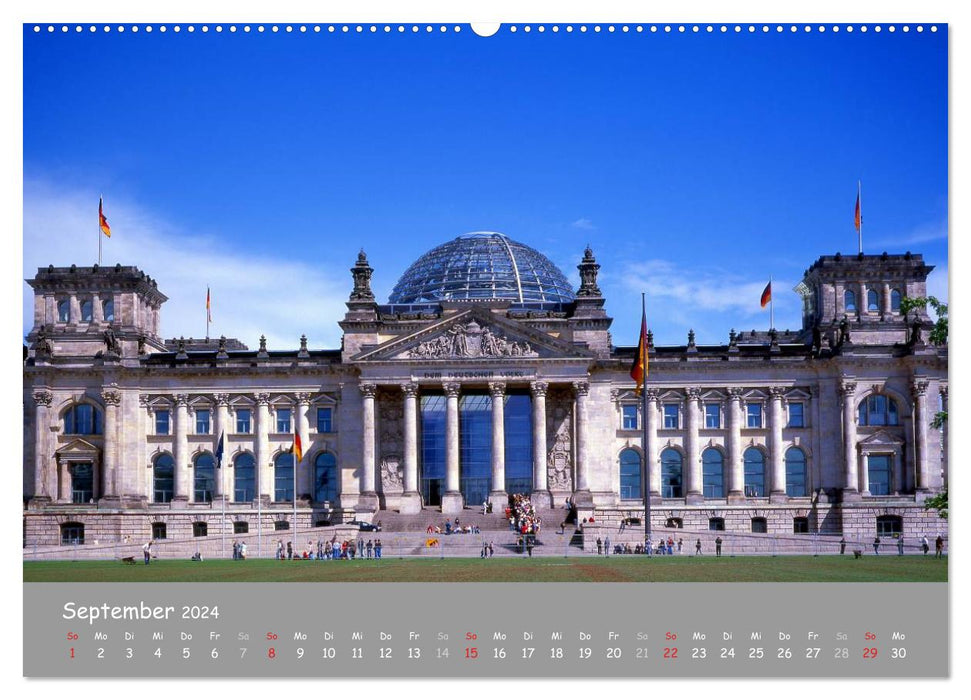 Weltstadt Berlin (CALVENDO Premium Wandkalender 2024)