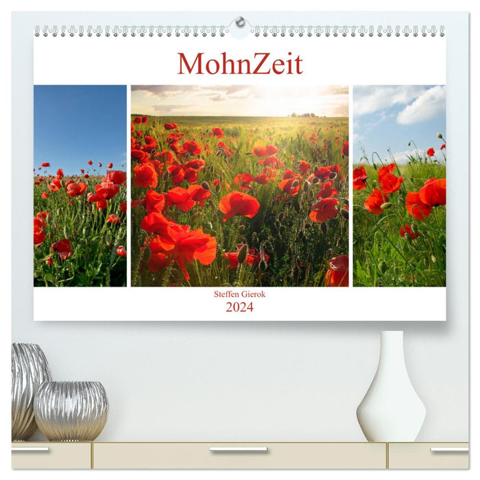 MohnZeit (CALVENDO Premium Wall Calendar 2024) 