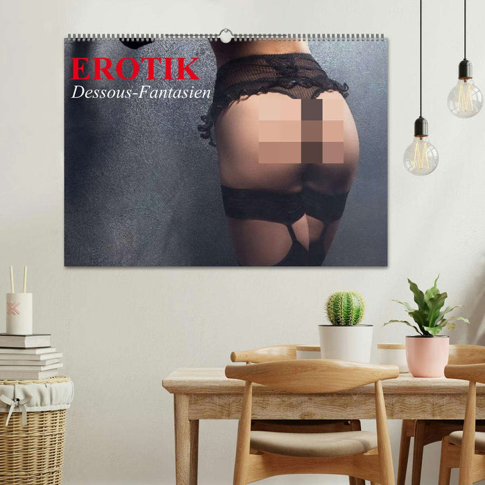 Erotik. Dessous-Fantasien (CALVENDO Wandkalender 2024)