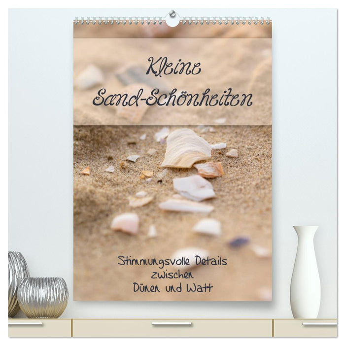 Kleine Sand-Schönheiten / Familienplaner (CALVENDO Premium Wandkalender 2024)
