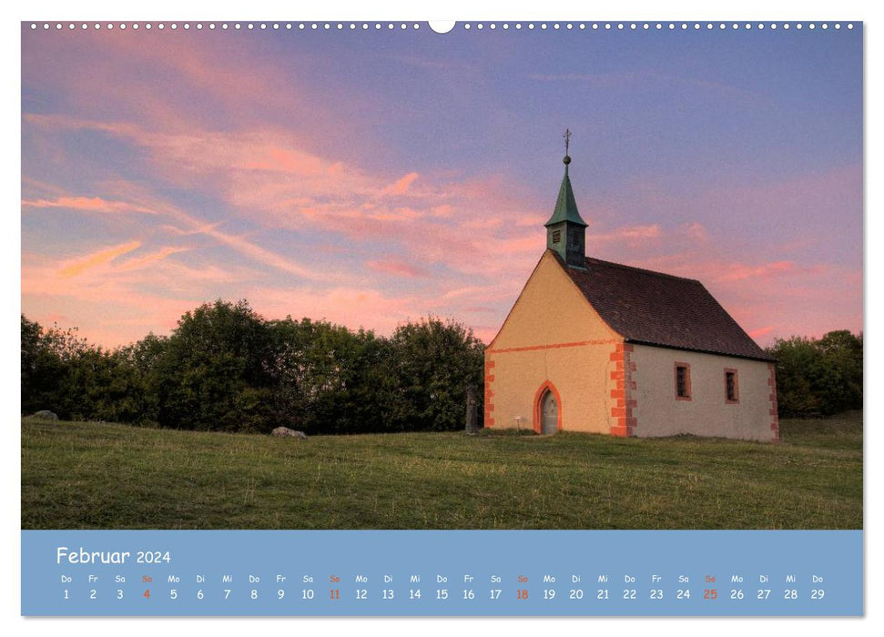 The Walberla - The local mountain of the Franconians (CALVENDO Premium Wall Calendar 2024) 