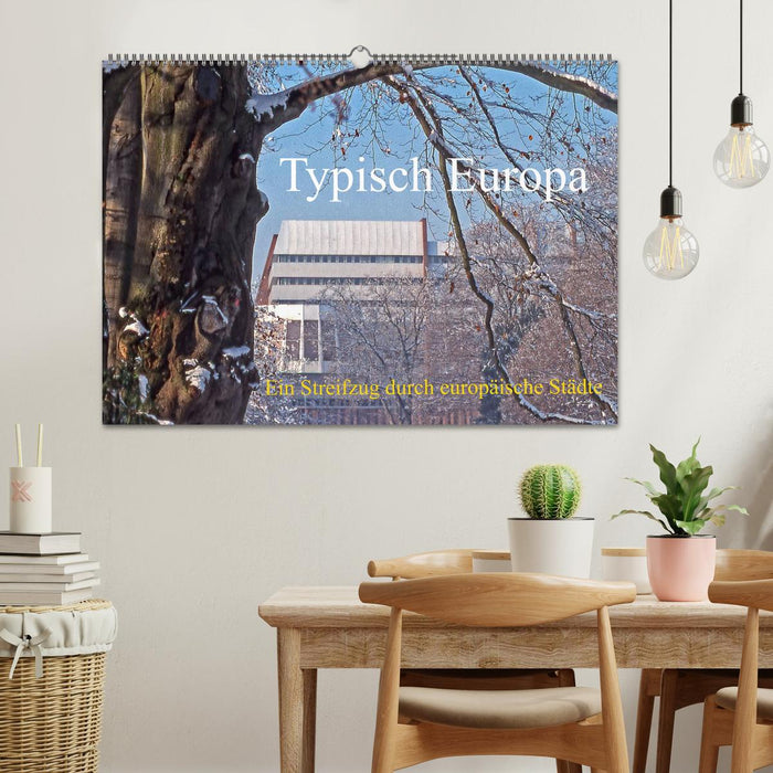 Typically Europe, a foray through European cities (CALVENDO wall calendar 2024) 