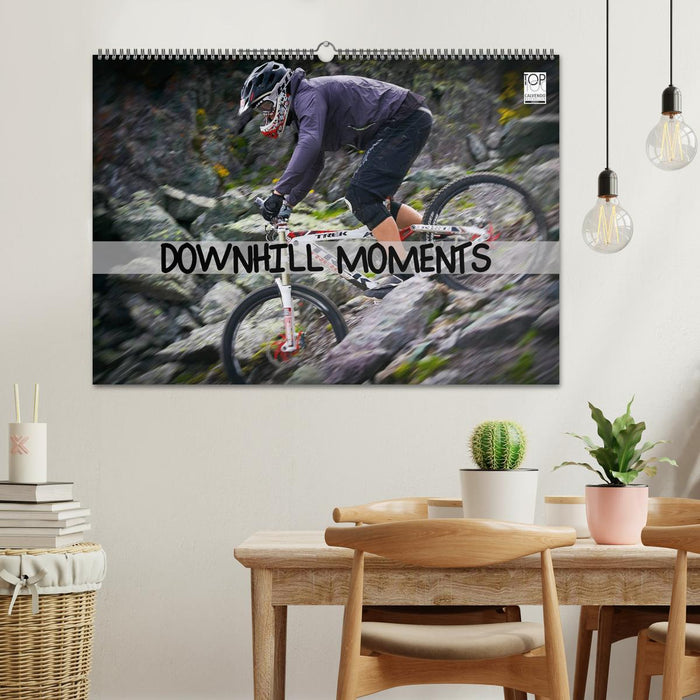 Downhill Moments (CALVENDO wall calendar 2024) 