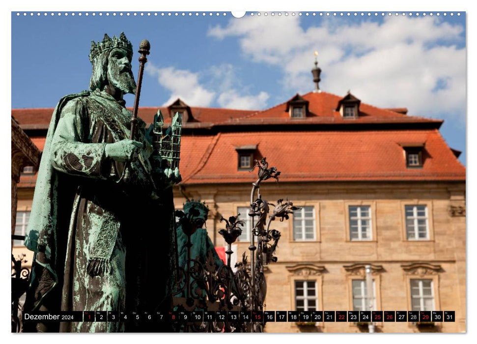Die Altstadt von Bamberg (CALVENDO Premium Wandkalender 2024)