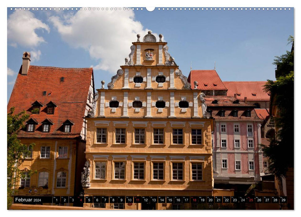 La vieille ville de Bamberg (Calendrier mural CALVENDO Premium 2024) 