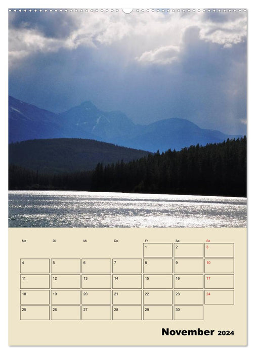 Kanadas große Seen / Planer (CALVENDO Premium Wandkalender 2024)