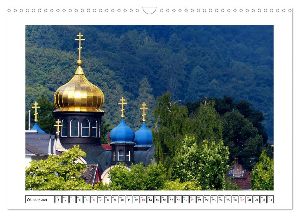 Bad Ems - Kurort und Kaiserbad an der Lahn (CALVENDO Wandkalender 2024)