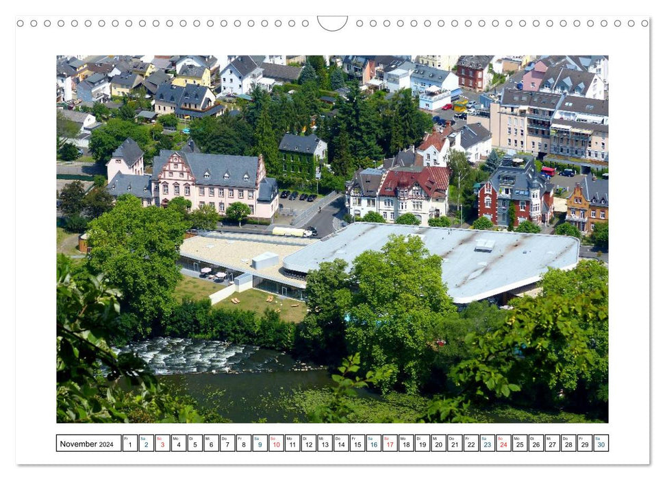 Bad Ems - Kurort und Kaiserbad an der Lahn (CALVENDO Wandkalender 2024)