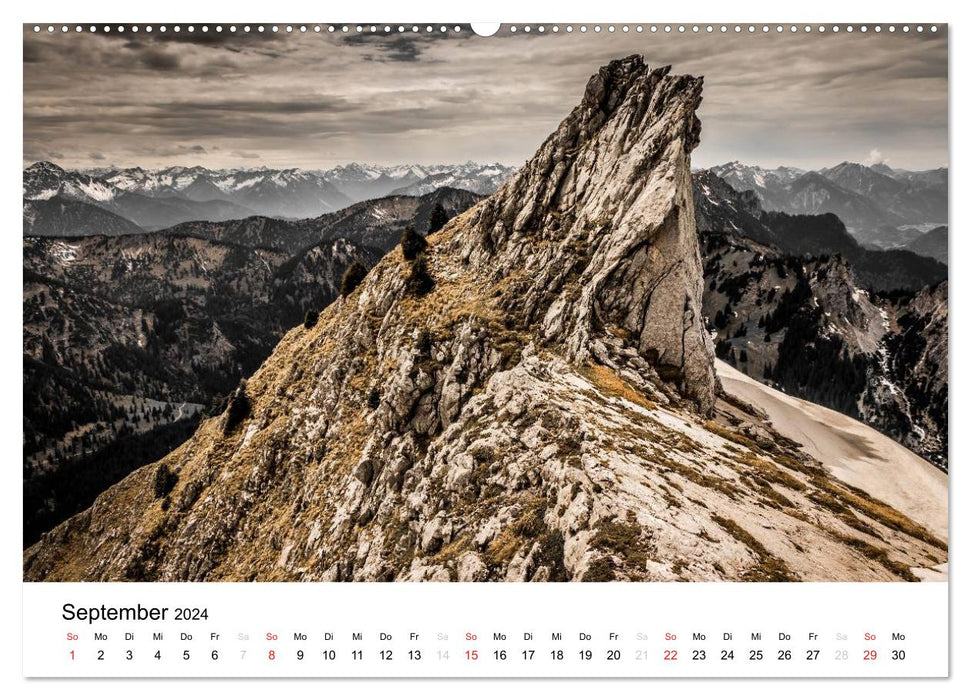 Mountain pixels “through and through the Alps” (CALVENDO wall calendar 2024) 