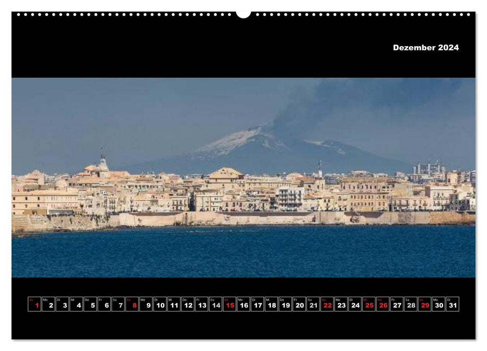 Sicile - Panoramas XXL (Calvendo Premium Wall Calendar 2024) 
