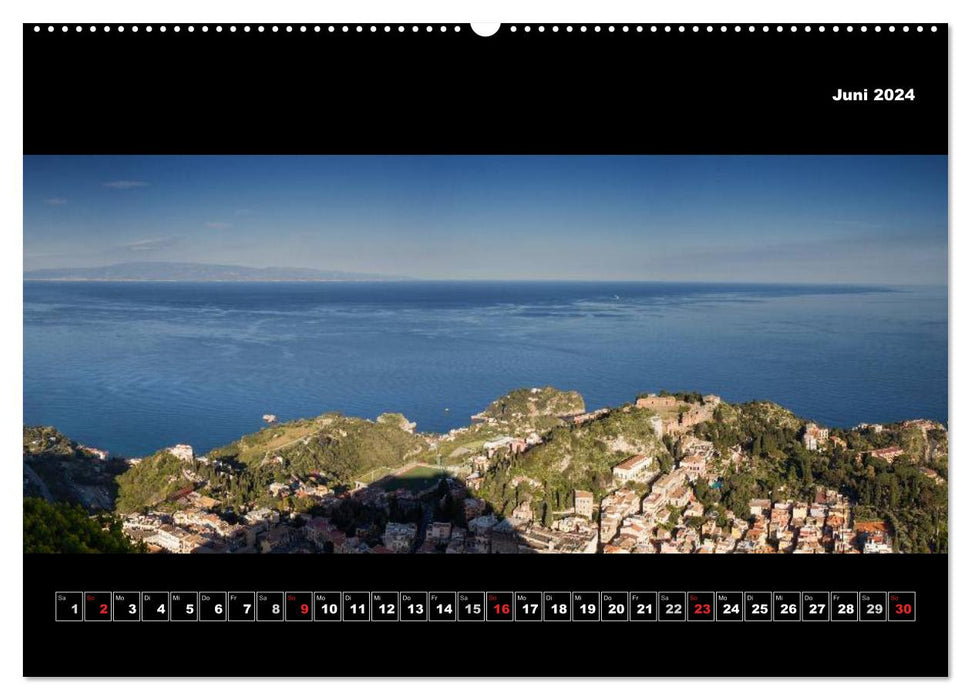 Sicily - XXL panoramas (CALVENDO Premium Wall Calendar 2024) 