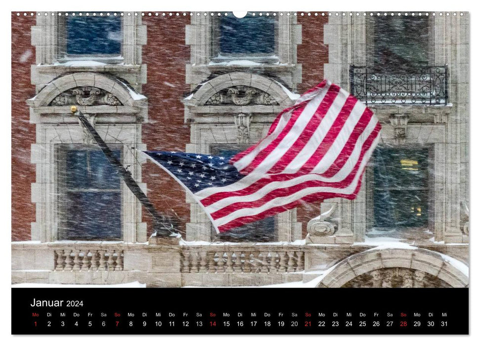 Visiter New York (Calvendo Premium Wall Calendar 2024) 